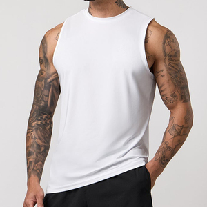 Débardeur Homme Personnalisé Col V Sans Manches Dry Fit pour Entraînement, Fitness, Musculation, Sport d'été et Athlétisme - Product Image 1