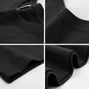 T-shirt Oversize Premium Personnalisé Imprimé Uni 240 GSM 100% Coton Respirant Épaules Tombantes Streetwear Fabricant OEM ODM - Product Image 4