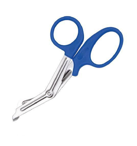 Ciseaux à pansements à bout arrondi de sécurité, en acier inoxydable, manche en plastique jaune durable, outil de coupe chirurgical par ORTHO GENIX - Product Image 5