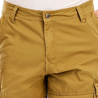 Pantalones Cortos Cargo de Lona para Hombre, Estilo Veraniego, para la Playa, con Múltiples Bolsillos, de Secado Rápido, Transpirables, 100% Algodón, Impermeables, Casuales, Estilo Urbano