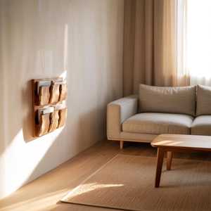 Handcrafted Bookshelves Farmhouse <b>Shelf</b> Floating <b>Shelves</b> Wood Furniture For Home Decor - Product Image 3