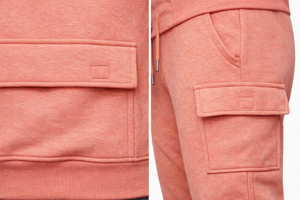 Conjunto Deportivo Personalizado al por Mayor, Sudadera con Capucha y Pantalones de Chándal de Algodón y Poliéster para Hombre, Tallas Grandes, Unisex, con Apliques Bordados, Ecológico - Product Image 6
