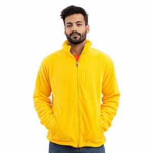 Veste polaire d'extérieur pour homme, style streetwear hiver, col montant - Product Image 2