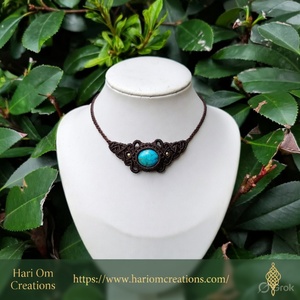 Pulsera de Macramé Hecha a Mano con Ónix Negro, Diseño de Mariposa Vintage, Ajustable, Estilo Boho, Joyería Curativa, Regalo - Product Image 3