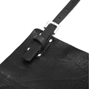 Tablier de soudage en cuir/PU marron résistant à la chaleur de haute qualité, personnalisable avec logo et tailles, design durable – Kit tablier de chef/boucher - Product Image 2