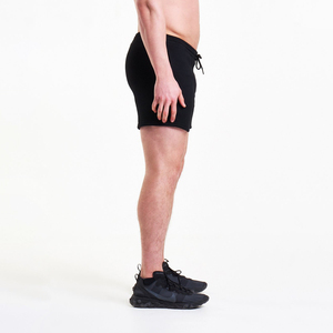 Custom 100% Polyester Blank <b>Men's</b> Fleece <b>Shorts</b> Drawstring Closure Waterproof <b>Sweat</b> <b>Shorts</b> <b>Men</b> Heavyweight Jogger Fleece <b>Shorts</b> - Product Image 3