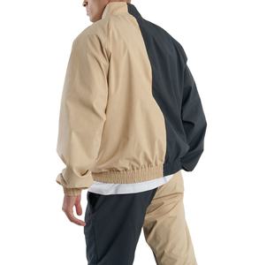 Ensemble de survêtement coupe-vent respirant deux pièces pour homme grande taille OEM 2026 avec logo personnalisé et fermeture éclair - Product Image 4