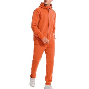 Conjuntos Deportivos de Invierno para Hombre, Transpirables, 100% Algodón, con Logotipo Frontal, Cierre Completo, Manga Larga, Peso Medio, al Mejor Precio - Product Image 4