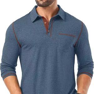 Camiseta de rugby a rayas para hombre |   Fabricante de Polos de Algodón Personalizados |   Proveedor de Marca Privada OEM - Product Image 1
