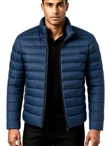 <b>Men</b> Heavyweight Puffer Jacket Custom Embroidered Logo <b>Thermal</b> Insulated Winter Parka Coat Wholesale - Product Image 1