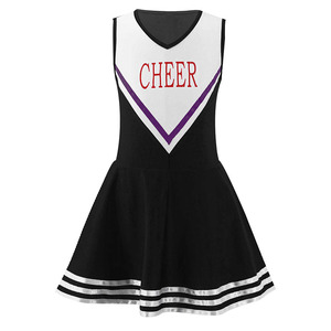 Uniforme de pom-pom girl sur mesure de style nouveau, fabriqué au Pakistan, pour jeunes, en vente - Product Image 5