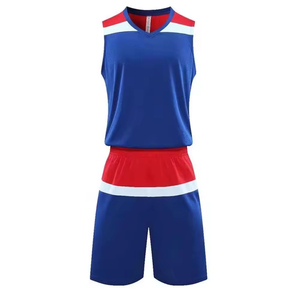 Ensemble de vêtements de sport pour hommes de haute qualité, personnalisé, respirant, en polyester, approuvé BSCI, maillots imprimés par sublimation, vente en gros - Product Image 2