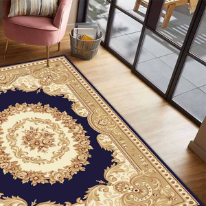 Alfombra de suelo de franela antideslizante de diseño moderno Shufu, patrón abstracto seguro para niños hecho a máquina - Product Image 6