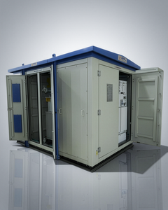 Poste de transformation compact préfabriqué de 630 kVA, transformateur de type huile 20 kV jusqu'à 33 kV avec changeur de tension hors charge, station d'alimentation industrielle - Product Image 5