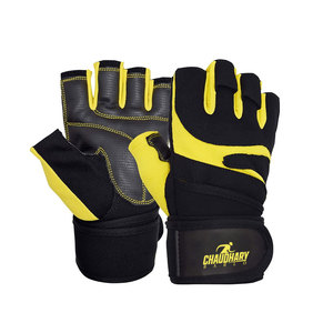 Gants de musculation demi-doigts personnalisés de haute qualité au design optimal pour hommes et femmes - Product Image 1