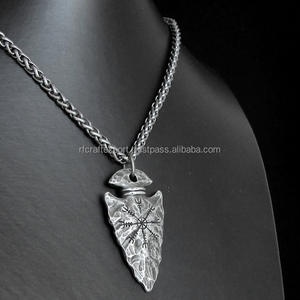 สร้อยคอใบหยดปลอมด้วยมือยุคกลางเครื่องประดับคริสเตียนของขวัญสำหรับเขาโดยงานฝีมือ RF สำหรับงานปาร์ตี้แฮนด์เมดสำหรับเด็ก - Product Image 3