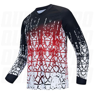 เสื้อจักรยานแขนยาวสำหรับผู้ชาย เสื้อแข่งจักรยานเสือภูเขา/มอเตอร์ไซค์ สำหรับฤดูร้อน เสื้อกีฬาแบบสั่งทำพิเศษ เสื้อขี่จักรยาน ระบายอากาศได้ดี - Product Image 1