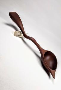 ช้อนชาไม้ธรรมชาติ ใช้ซ้ำได้ ช้อนตักน้ำตาลกาแฟ ผิวขัดเงา อุปกรณ์ครัว สำหรับใช้ในร้านกาแฟและโรงแรม - Product Image 4