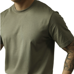 Custom 100% Cotton <b>Tshirts</b> Wholesale OEM Manufacturer Bulk Production Private Label Breathable <b>Plain</b> Tee Supplier - Product Image 4