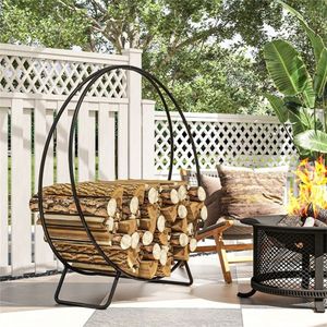 Heavy Duty Firewood Rack Storage Holder for Wood - Product Image 2