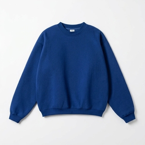 เสื้อสเวตเตอร์คอกลมผ้าฟลีซสีแดงสำหรับผู้ชาย ขายส่ง เสื้อกันหนาวลำลองสไตล์สตรีทแวร์ แขนยาว อุ่น นุ่ม สวมใส่สบาย - Product Image 5
