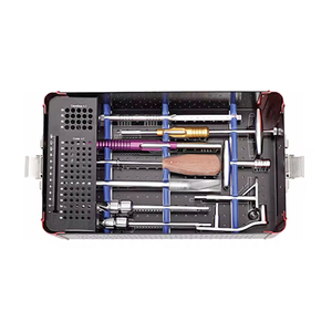 ชุดเครื่องมือผ่าตัดกระดูกสันหลังส่วนเอว ชุดอุปกรณ์ผ่าตัดกระดูกสันหลัง สแตนเลสสตีล เครื่องมือผ่าตัดกระดูกและข้อ อุปกรณ์การแพทย์ ใช้ซ้ำได้ - Product Image 3