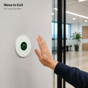Contactless Infrared Door Release Button 86 Type ABS Material <b>TV</b> Remote Sunlight Immune for Access Control Systems UK Standard - Product Image 2