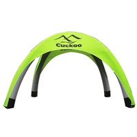 Tienda de campaña al aire libre para refugio de coches, toldo de cúpula sellado inflable para eventos y promociones, tienda de araña inflable