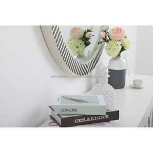 Cadre de miroir artisanal incrusté de résine de qualité supérieure avec motif de luxe pour la conception de mur de chambre au prix de gros - Product Image 2