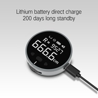 Mètre Ruban Électronique Numérique ATuMan 328FT avec Écran LCD 1,8 Pouces, Outil de Mesure Intelligent à Longue Portée (99m) pour Surfaces Plates, Courbes et Irrégulières