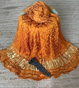 Aisha Bandhej Signature Handmade Bandhani Heritage Dupatta - Product Image 5