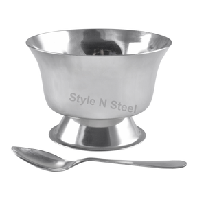 Juego de 4 Tazas de Acero Inoxidable para Helado, Tazas para Salsas, Tazas para Smoothies a Precio de Mayoreo - Product Image 1