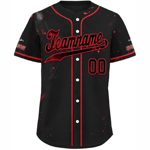Stylish Sublimated Baseball Shirts for Youth and Adults with Comfortable <b>Athletic</b> Performance Fit - Product Image 5