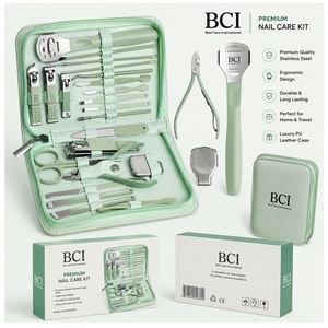Professional Nail Grooming Kit Nails Care Tools Kit Manicure <b>Pedicure</b> Instruments Kit Professional <b>Pedicure</b> <b>Set</b> - Product Image 1