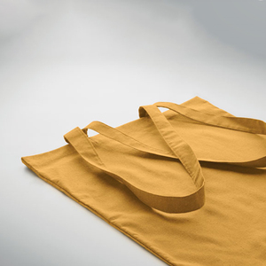 กระเป๋าผ้าแคนวาสฝ้ายที่ยั่งยืนพร้อมหูหิ้วยาวพิเศษสำหรับโซลูชันบรรจุภัณฑ์ที่เป็นมิตรกับสิ่งแวดล้อม - Product Image 6