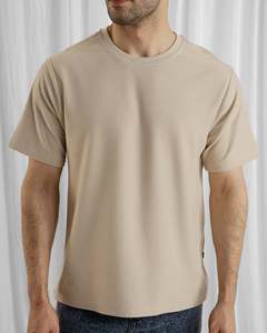 เสื้อยืดแขนสั้นผู้ชาย ผ้าฝ้าย ระบายอากาศดี สไตล์ลำลอง พิมพ์โลโก้ตามสั่ง ขายส่งจำนวนมาก - Product Image 1