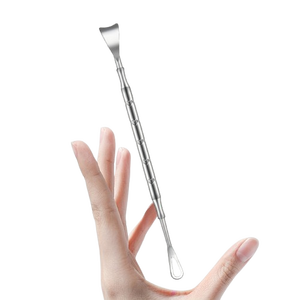 Premium Quality Face <b>Blackhead</b> Remover Tool Stainless Steel Dual-Head Acne Extractor Needle with Pink Gradient Handle - Product Image 4