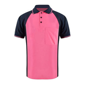 Hi Visibility Reflective Safety Polo <b>Shirts</b> Unisex Plus Size Cotton CE/EU Certified Breathable Waterproof Anti-UV - Product Image 2