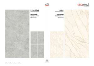 กระเบื้องปูพื้นพอร์ซเลนเงาสูงทันสมัย ขนาด 60x120 ซม. 600x1200 มม. 24x48 นิ้ว สำหรับปูพื้นภายใน - Product Image 3