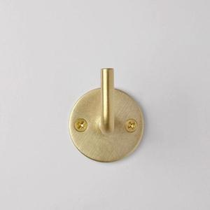 Patère murale vintage en laiton, résistante à la rouille, pour vêtements, design multifonctionnel, article de quincaillerie - Product Image 5