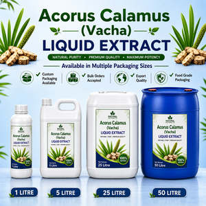 Extraits Naturels Acorus Calamus Vacha Extrait Liquide 1 5 25 50 Litres Qualité Premium 100% Naturel - Product Image 1