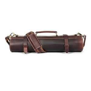 Premium Luxury handmade leather <b>tool</b> <b>roll</b> organizer bags wholesale supplier OEM custom portable storage export quality for sale - Product Image 5
