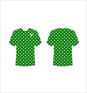 Wholesale Custom Men T Shirt Green Polka Dot Pattern Graphic Tee High Quality Sublimation Spotted Streetwear Men <b>Tshirt</b> Bulk Tee - Product Image 1