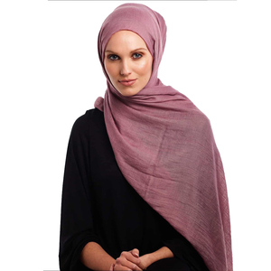 Élégant foulard hijab pour femme, doux et confortable, couvre-chef musulman léger et respirant, châle de mode modeste pour le quotidien - Product Image 4