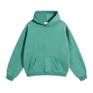 เสื้อฮู้ดดี้ผ้าฟลีซแบบหลวม น้ำหนักมาก 420 กรัม สำหรับฤดูใบไม้ร่วง ผลิตจากผ้าฝ้ายผสมโพลีเอสเตอร์ สั่งทำได้ตามต้องการ แบบยูนิเซ็กซ์ ขายส่ง - Product Image 6