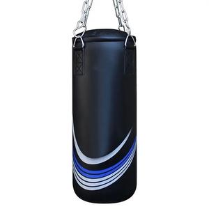 Sac de frappe de boxe robuste personnalisé avec logo RTS, en cuir véritable imperméable, sac de sable pour l'entraînement sportif et la boxe CP-BPB-02 - Product Image 1