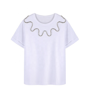 T-shirt sans manches graphique en strass pour homme, style streetwear, unisexe, robuste, léger, très demandé, prix de gros - Product Image 2