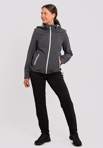 Chaquetas Softshell Personalizadas con Logotipo de Marca Privada, Hechas de Tela de Poliéster y Nailon, para Mujer, Modelo 2026, Chaqueta Softshell Personalizada para Mujer, Superventas - Product Image 2