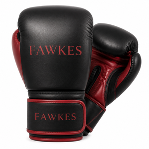 ถุงมือชกมวย Fawkes สำหรับฝึกซ้อม ทำจากหนัง PU ระบายอากาศได้ดี สีดำ ส้ม เทา สำหรับผู้ใหญ่ ปรับขนาดได้ ใช้ได้ทั้งชายและหญิง - Product Image 3