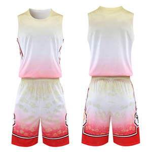 Ensemble d'uniformes de basketball personnalisés à prix raisonnable, vêtements de sport, faible MOQ, service OEM personnalisé, uniforme de basket-ball - Product Image 4